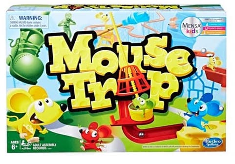 Mouse Trap game.