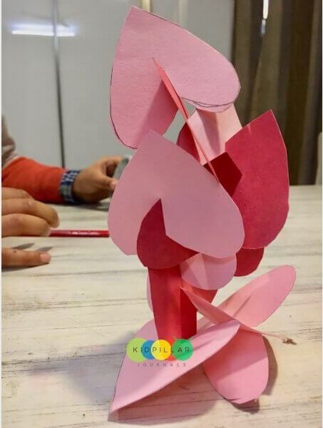 valentine STEM activity for kids