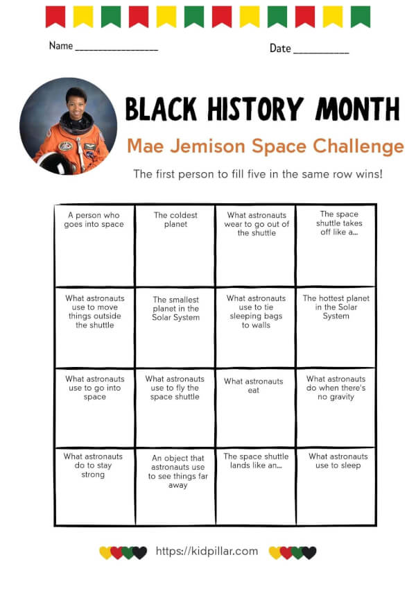 Mae Jemison Space Challenge