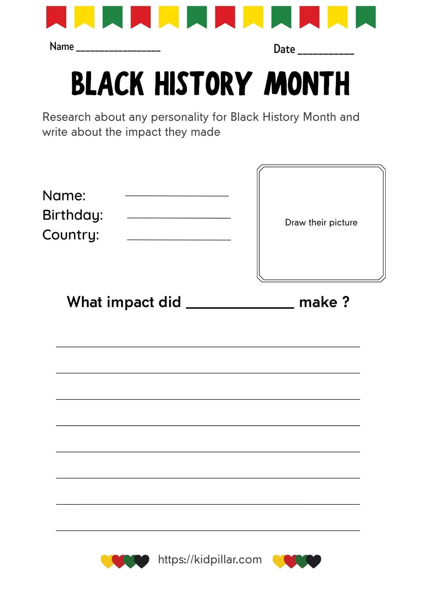 Black History Month Research