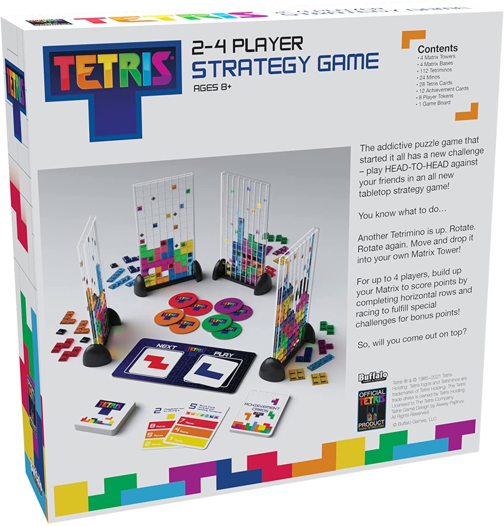 Tetris board game.