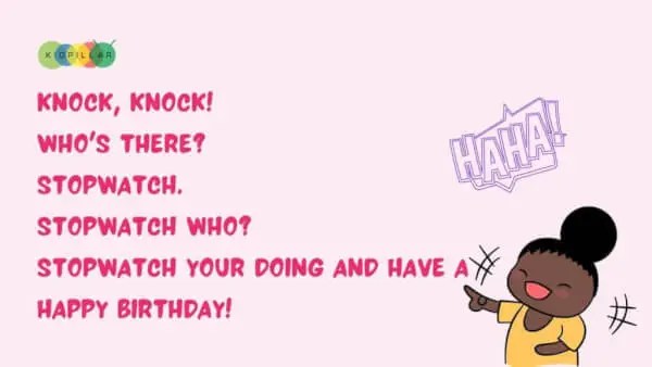 family knock knock jokes on birthday
