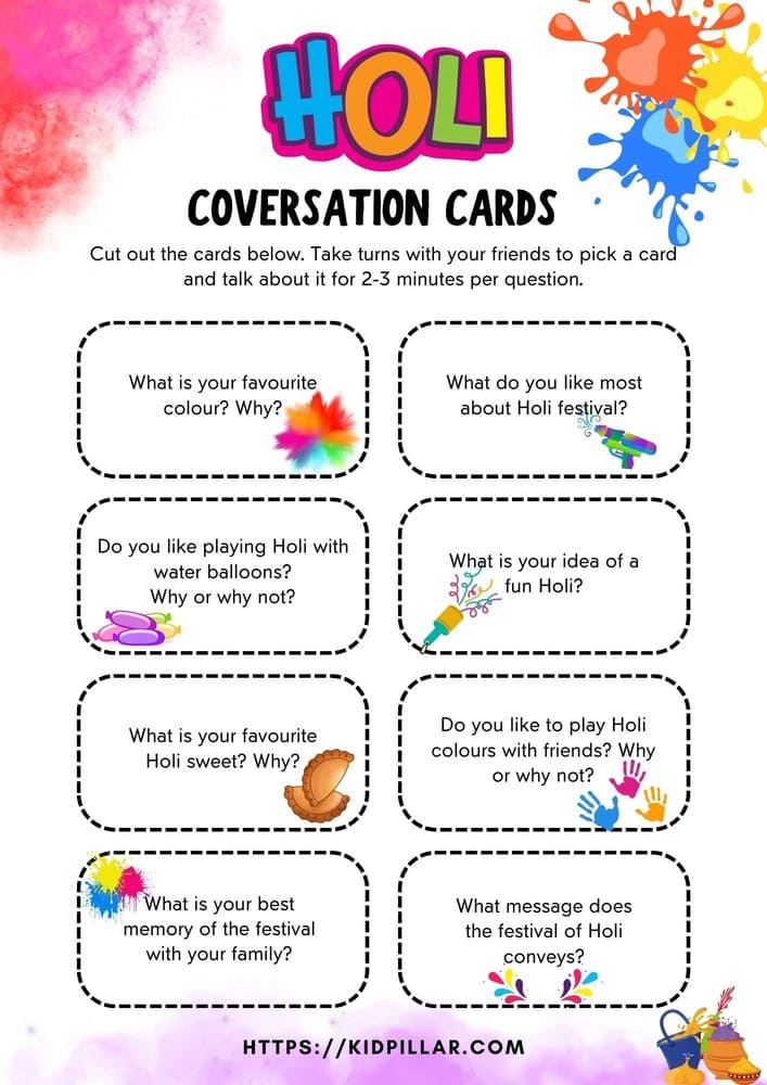 Holi Conversation Starters