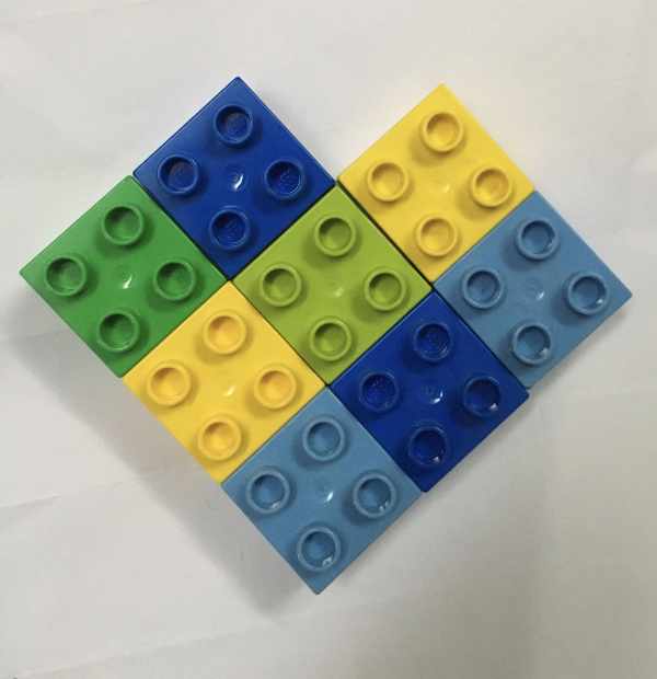 Valentine Lego activity 