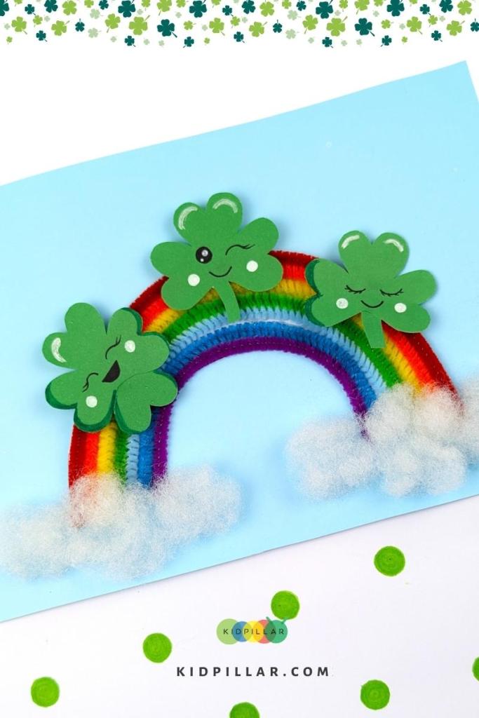 Shamrock People Craft with Free Template