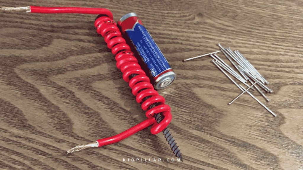 Supplies to make electromagnet