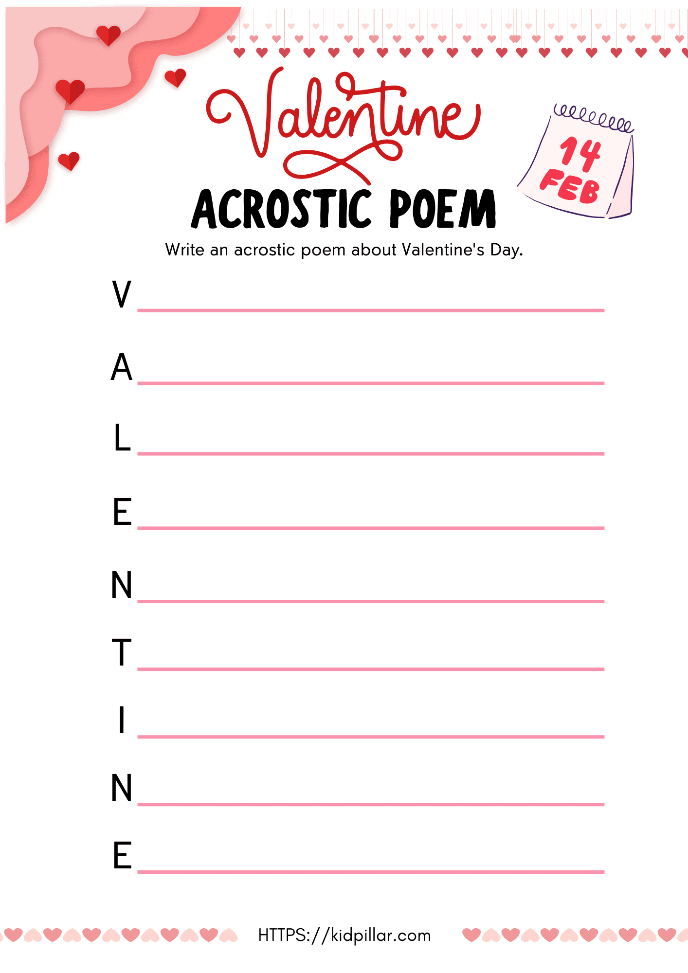 Valentine Acrostic Poem
