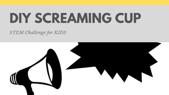 Screaming cup STEM project