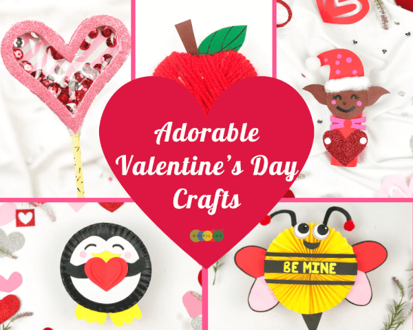 16 Easy Valentine’s Day Crafts For Kids