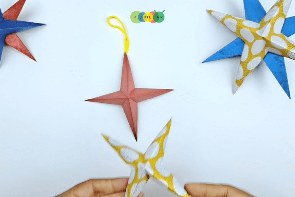  paper stars 3D