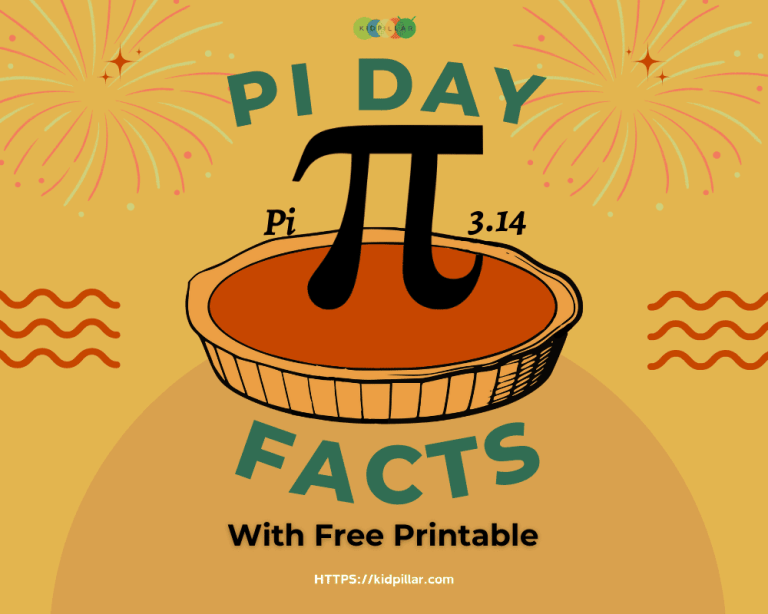 Pi facts for kids & classroom
