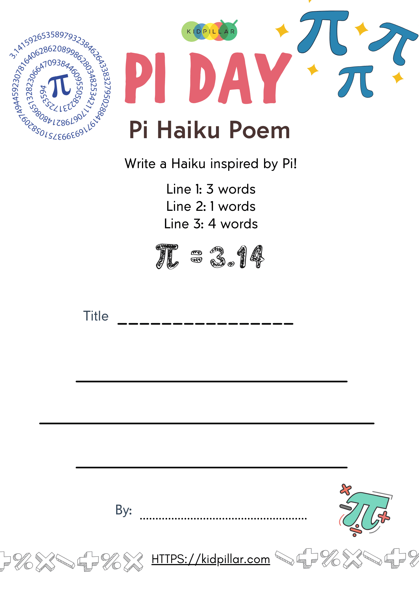 Pi Day Haiku