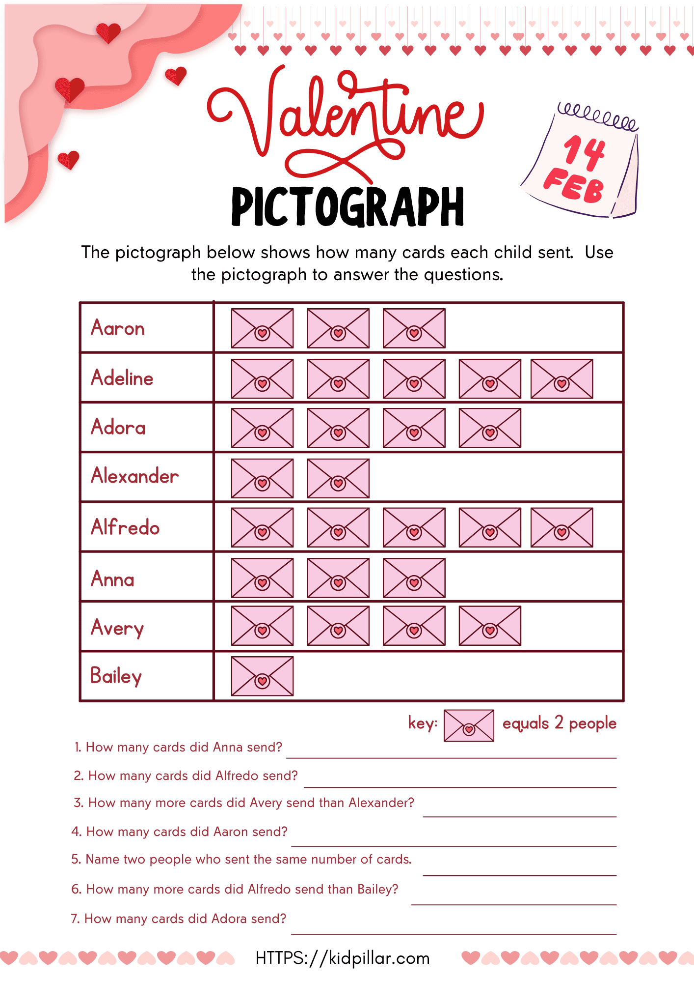 Valentine Pictograph
